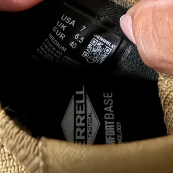 MERRELL 1 TRL J099423 men MOAB VELOCITY TACTICAL MID Mid Round Toe Boot SNEAKER - Picture 10 of 13